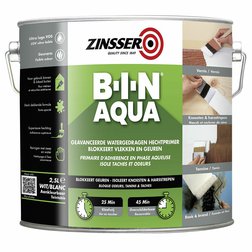 Základná vodou riediteľná izolačná farba proti škvrnám, biela, 1l, ZINSSER BIN AQUA