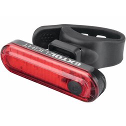 EXTOL Light Svietidlo zadné na bicykel červené, 3,7V/220mAh Li-pol, USB nabíjanie