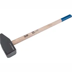 Zámočnícke kladivo EXTOL CRAFT 8kg s drevenou násadou 90cm - obrázok 1